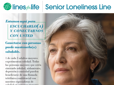 2026 Senior Loneliness Line Pull Tabs - Spanish
